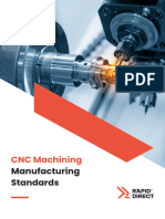 CNC Machining Manufacturing Standards