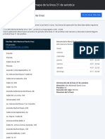 Alto Mariscal Santa Cruz: Horario y Mapa de La Línea 21 de Autobús