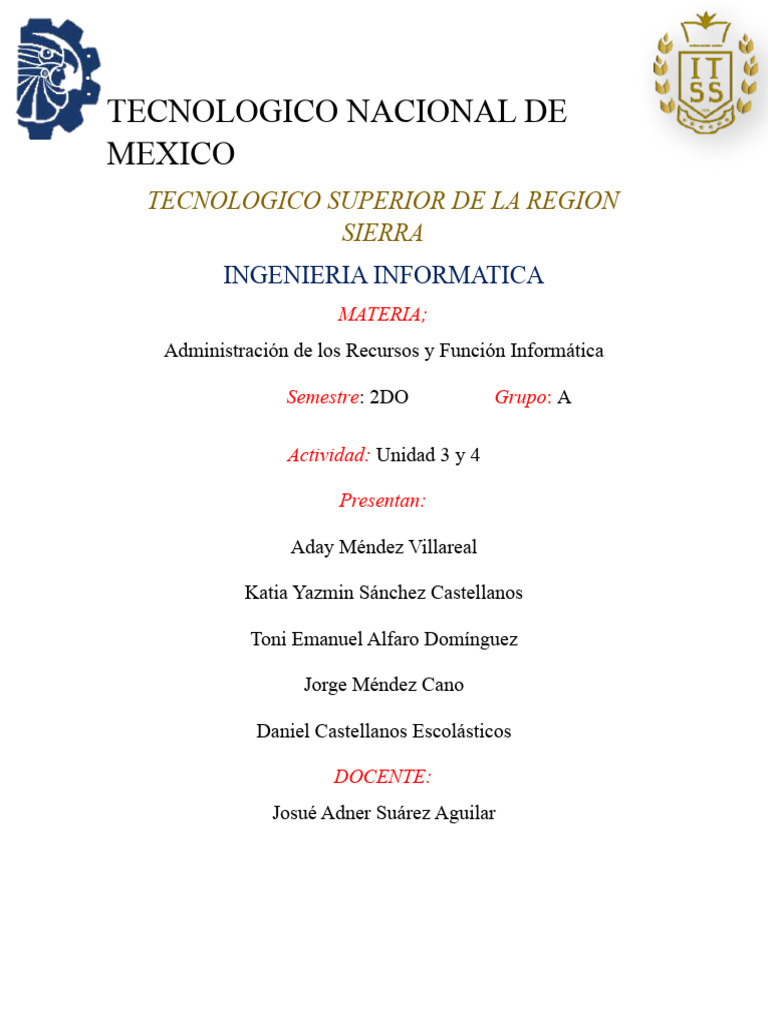 Unit 3, 4 | PDF