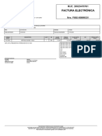 Factura Electrónica: Señor (Es) : Dirección: Ruc: Moneda: Fecha de Emisión: Fecha de Vencimiento