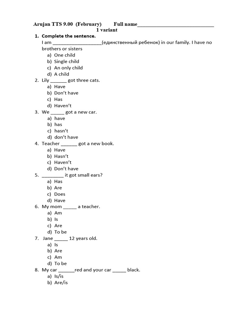 English Grammar Practice Exercises | PDF | Languages | Foreign Language ...