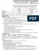 COMPOSITION DU 2ème TRIMESTRE DE 3EME