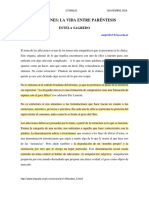 Adicciones La Vida Entre Parentesis