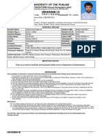 Admission Form