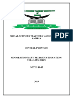 R.E 2046 Central Province Notes-2023