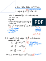 Grading Scheme, Exam Vector Calculus, Oct 7th 2022