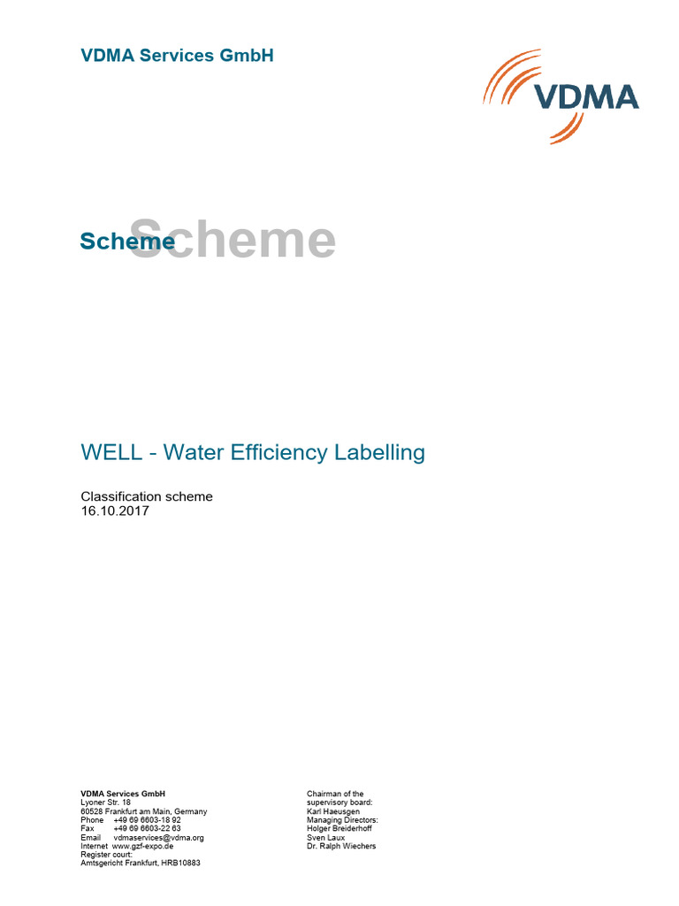 WELL Water Efficiency Label Guide | PDF | Water Heating | Water