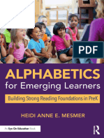 Alphabetics For Emerging Learners Building Strong Reading Foundations in PreK (Mesmer, Heidi Anne E.) (Z-Library)