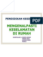 Pendidikan Kesihatan, Keselamatan Di Rumah