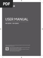 User Manual: HW-Q930C / HW-Q800C