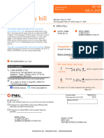 Pseg Sample Electric Bill PDF Free