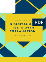 Digital SAT Tests MATH Explanation (Mr. Amr Mustafa)