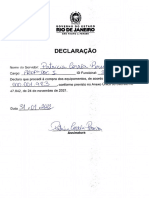 NF e DECLARAÇÃO Patricia