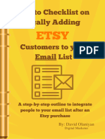 How To Integrate or Connect Etsy To AWeber For Etsy Email Marketing
