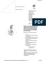 2001 S40 Front Strut Instructions