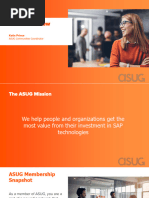 ASUG - Who We Are Membership - Katie Prince