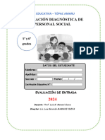 Evaluacion Diagnostica - Personal Social - V Ciclo