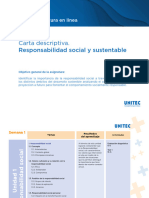 Responsabilidad Social y Sustentable - Carta Descriptiva