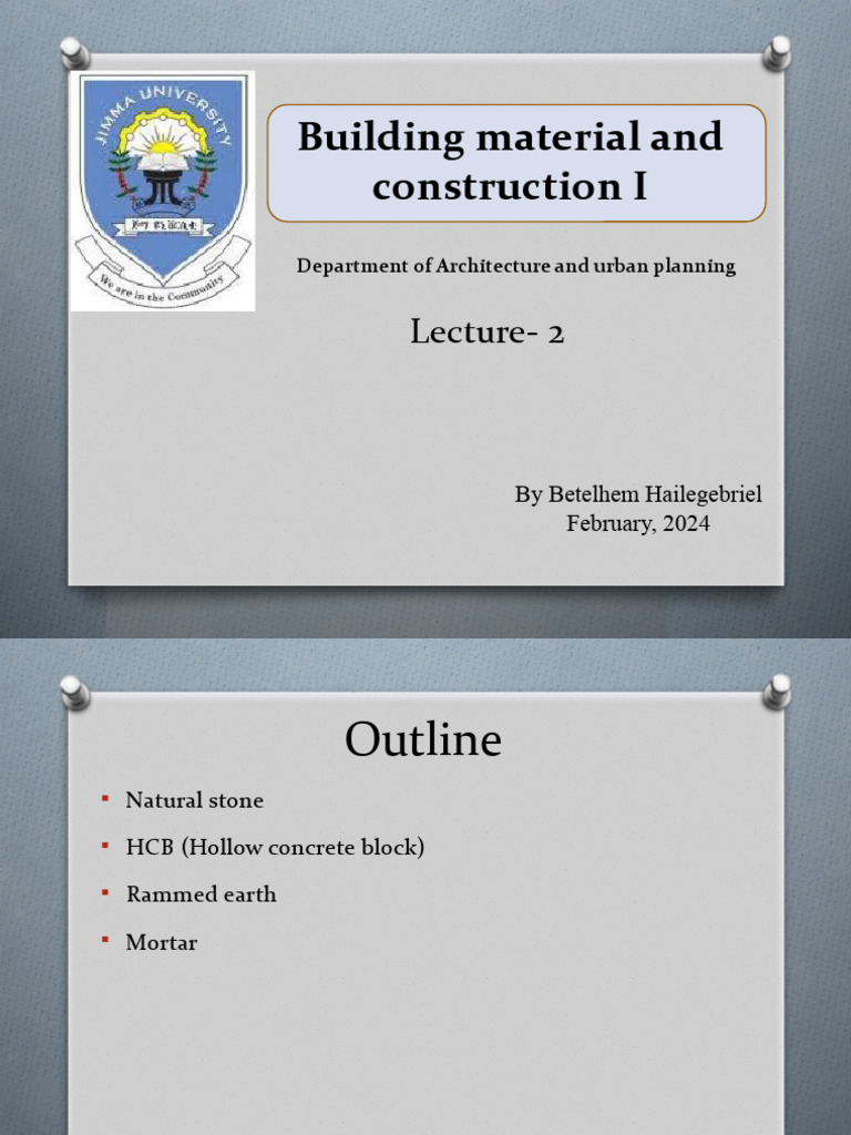 Construction Materials Guide | PDF