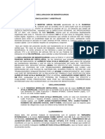 Declaracion de Beneficiarios Junta Local Ramona Morales Sepulveda