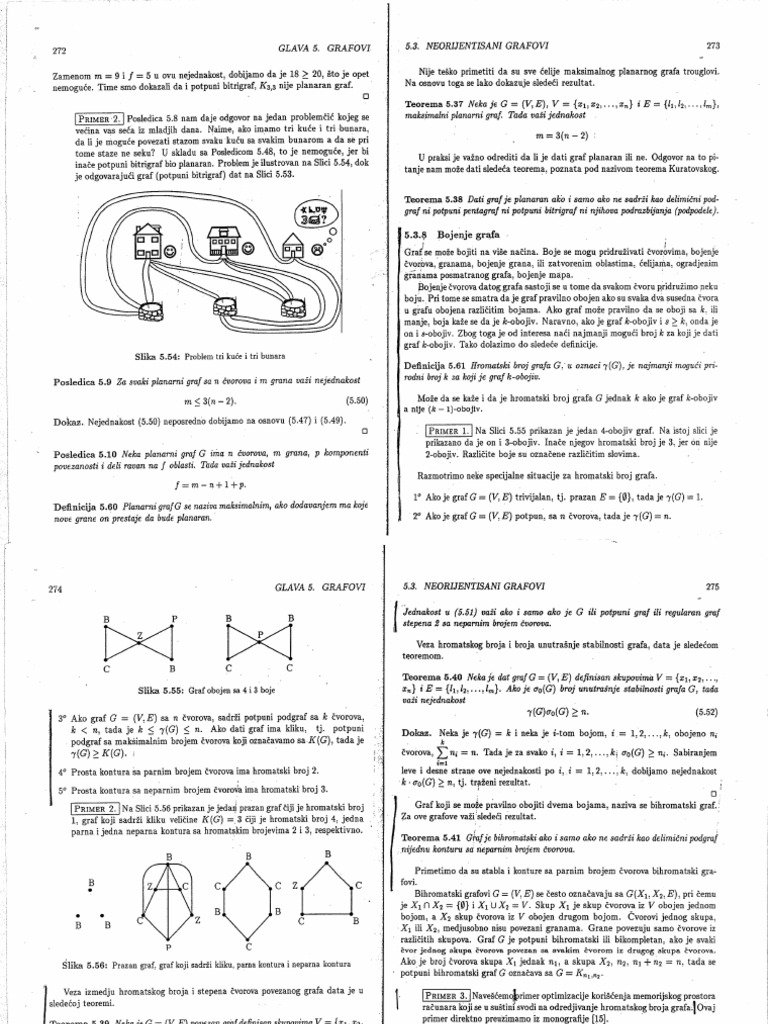 6. teorija grafova - bojenje grafa i Dijkstrin algoritam | PDF