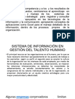 Sistema de Información en Gestión Del Talento Humano