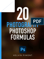 Kelvin Pimont - 20 Photography Photoshop Formulas