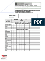 FORMATO LIMPIEZA Y DESINFECCION