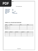 Oil and Gas Well Testing Procedures | PDF | Oil Well | Petroleum Reservoir