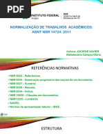 Normas ABNT para Capa e Resumo | PDF | Abstract (resumo) | Caixa alta e ...