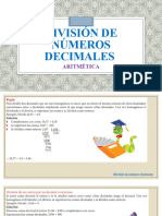 6TO ARIT División de Números Decimales