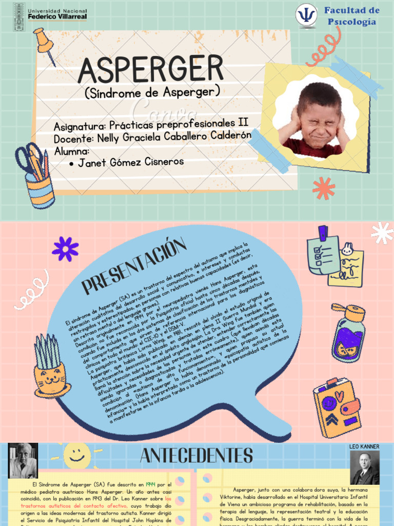 ASPERGER | PDF | Espectro autista | Síndrome de Asperger