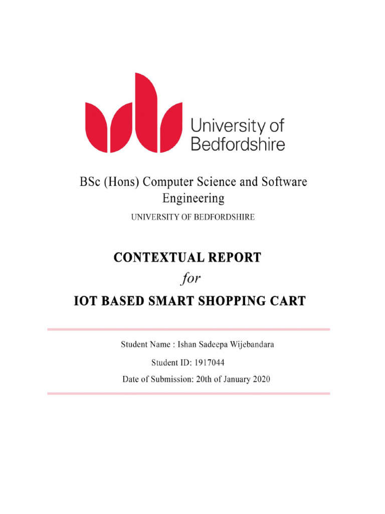 Contextual Report - 1917044 | PDF
