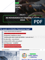 Aula 01 - As Novidades No ESocial X FGTS Digital - Prof Euza Bispo 18.03.2024.Pptx - Compressed