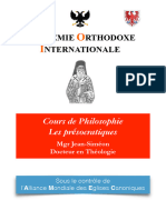 Ob - C0142e - Cours de Philosophie Les Presocratiq