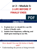 Q2 Module 5.2 Death Living Life Before It Ends