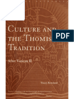 Rowland - Culture and The Thomist Tradition After Vatican II - Chapter 4
