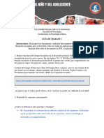 Guía de Trabajo 1, Psicología Evolutiva Del Niño y Del Adolescente