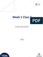 W1 C2 Student Worksheet