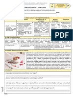 (PDF) 1°sec - UNIDAD 0 - ACTIVIDAD 4 (CyT Diseña 2024) - Elaboramos Yogur Casero Con Microorganismos