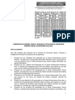 Dictamen 118 y Otros (4) -Comisión de Economía