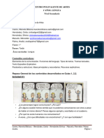 Centropolivalentedeartes Primeraño Lengua Orientada Guía4pdf