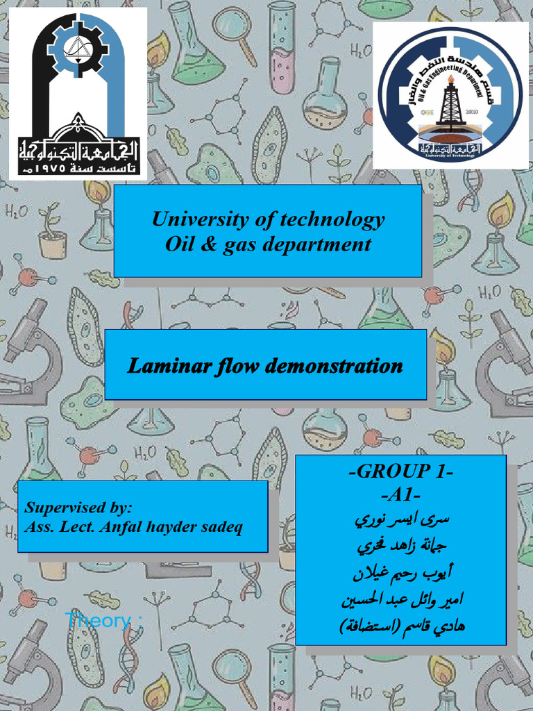 Laminar Flow Dynamics Experiment | PDF | Fluid Dynamics | Laminar Flow