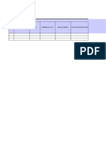 Formato de Matriz de Datos Ficha de Información Personal Del Proceso OVP