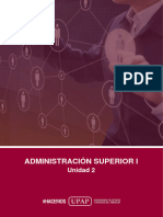 Unidad Ii - Contenido - Administración Superior I