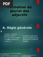 La formation du plur