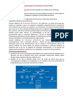 Clase 3 (Parte 2) - ENFERMEDADES DE ORIGEN ALIMENTARIO