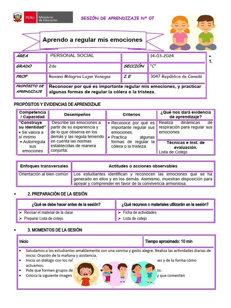 Estrategias para Regular Emociones en Niños | PDF | Las emociones | Ira