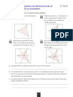 18 Bicetrices en Geogebra