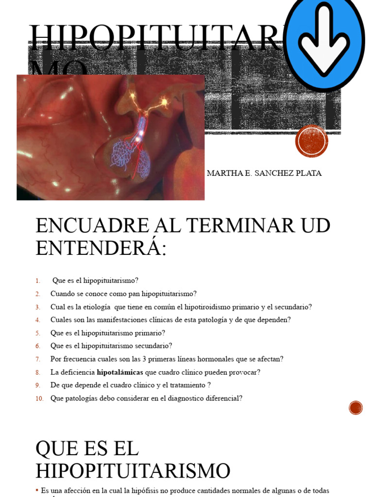 PANHIPOPITUITARISMO | PDF
